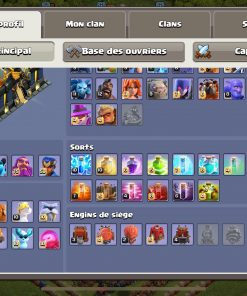 Achat compte clash of clans