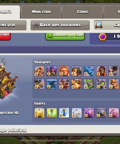 Achat compte clash of clans