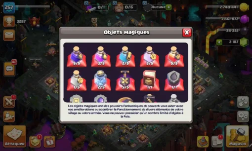 Achat compte clash of clans