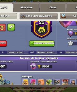 Achat compte clash of clans