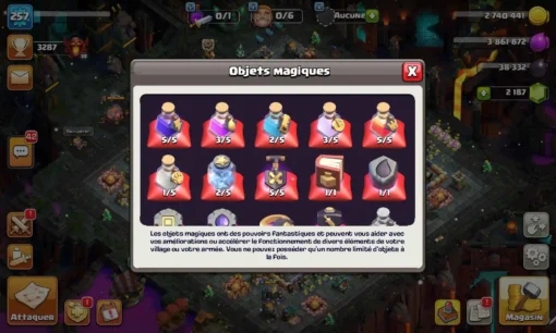 Achat compte clash of clans