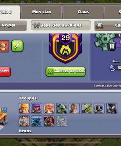 Achat compte clash of clans