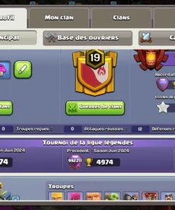 Achat compte clash of clans