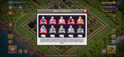 Achat compte clash of clans