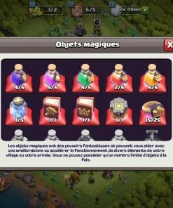 Achat compte clash of clans