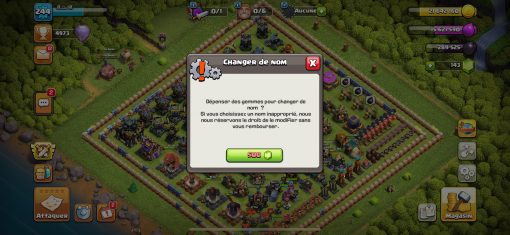 Achat compte clash of clans