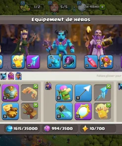 Achat compte clash of clans