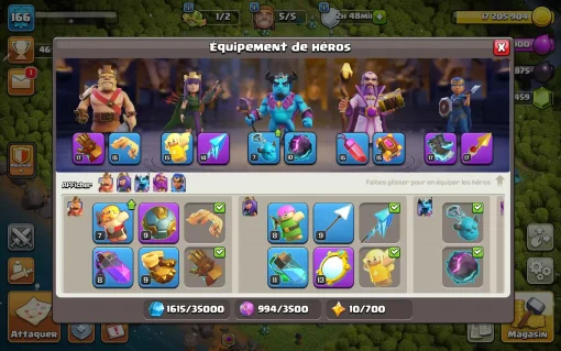 Achat compte clash of clans