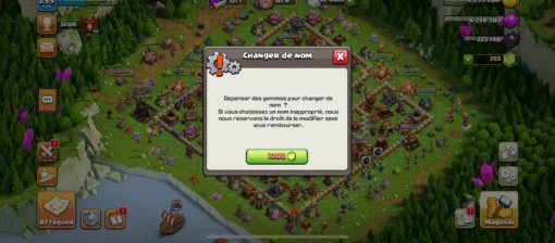 Vendre compte clash of clans