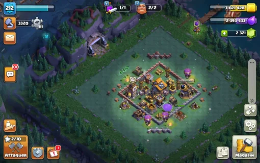 Vendre compte clash of clans