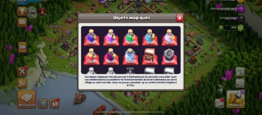 Vendre compte clash of clans