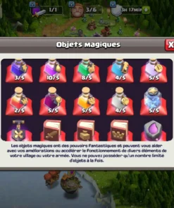 Vendre compte clash of clans