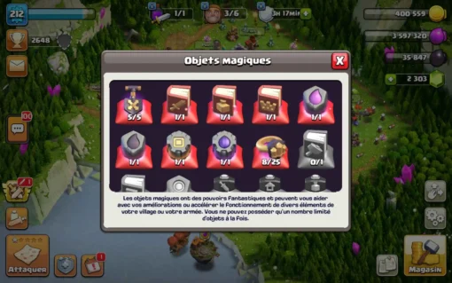 Vendre compte clash of clans