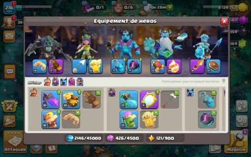 Vendre compte clash of clans