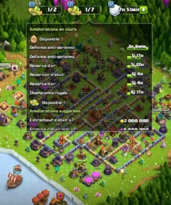 Achat compte clash of clans