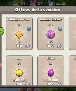 Achat compte clash of clans