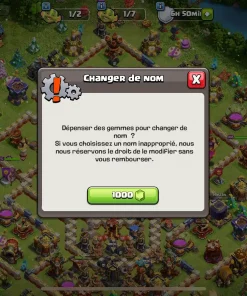 Achat compte clash of clans