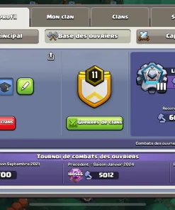 Achat compte clash of clans