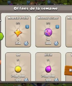 Achat compte clash of clans