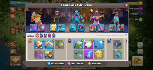 Achat compte clash of clans