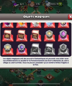 Achat compte clash of clans