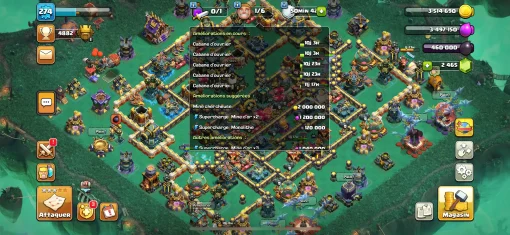 Achat compte clash of clans