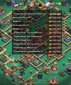 Achat compte clash of clans