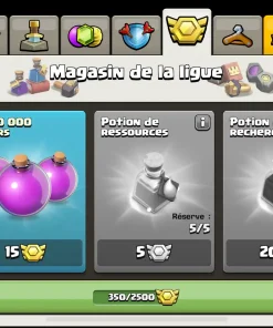 Achat compte clash of clans