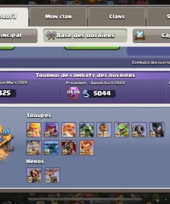 Achat compte clash of clans