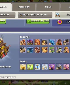 Achat compte clash of clans