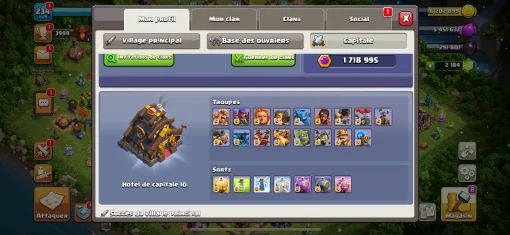 Achat compte clash of clans