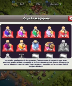 Achat compte clash of clans