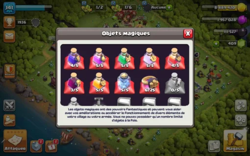 Achat compte clash of clans