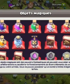 Achat compte clash of clans