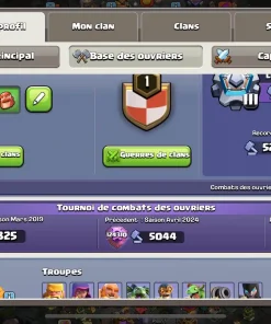 Achat compte clash of clans