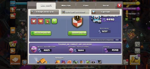 Achat compte clash of clans