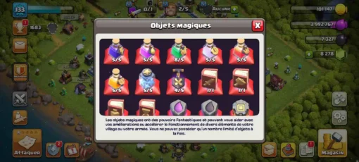 Achat compte clash of clans