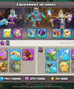 Achat compte clash of clans