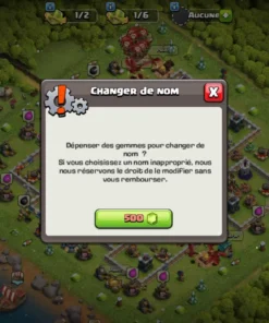 Achat compte clash of clans