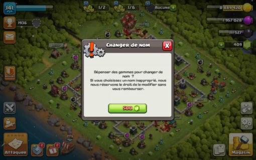 Achat compte clash of clans