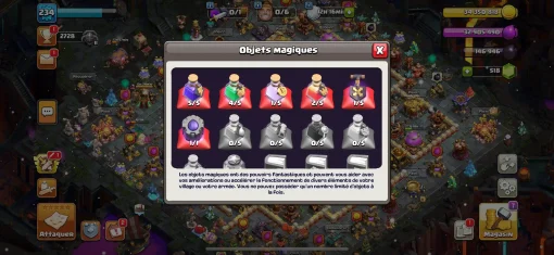 Achat compte clash of clans