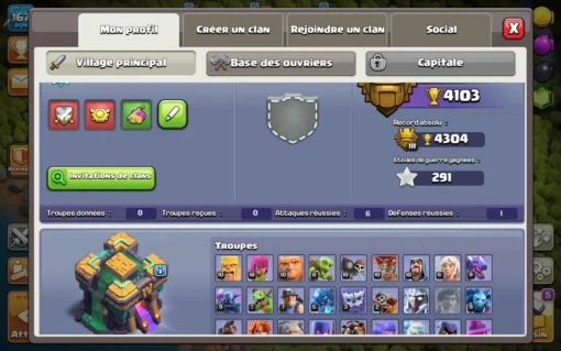 Achat compte coc