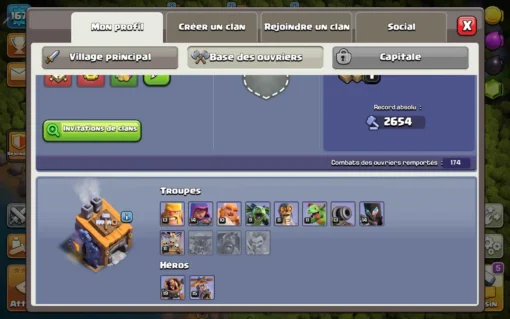 Achat compte coc