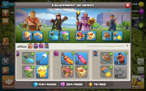 Achat compte coc