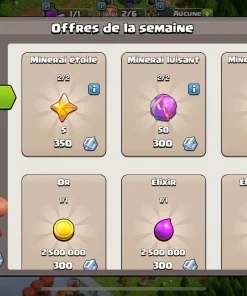 Acheter compte clash of clans