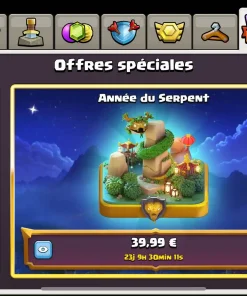 Acheter compte clash of clans