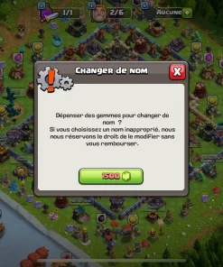 Acheter compte clash of clans