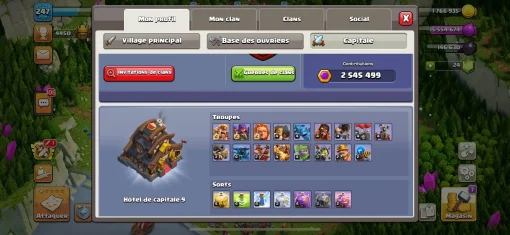 Acheter compte clash of clans