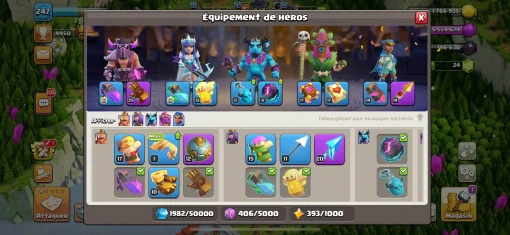 Acheter compte clash of clans