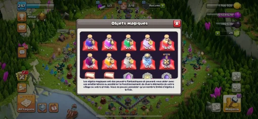 Acheter compte clash of clans